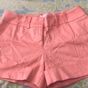 Size 2 coral/pink shorts